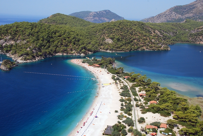 Paragliden: Traumhafter Blick über Ãlüdeniz
