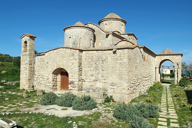 Panagia Kanakaria Byzantine Church Cyprus.