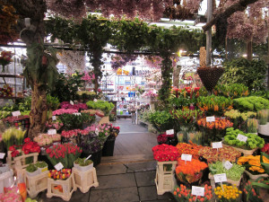 piata de flori plutitoare amsterdam Bloemenmarkt